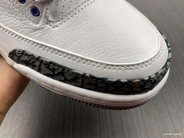 CT8532-105 'Dark Retro Jordan 3 Air Iris' 1122